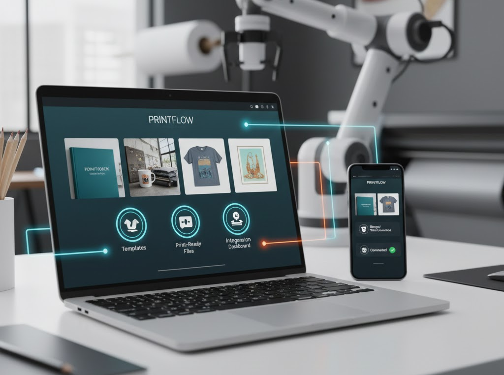 Automated white label print on demand workflow with Ezycreate POD solution