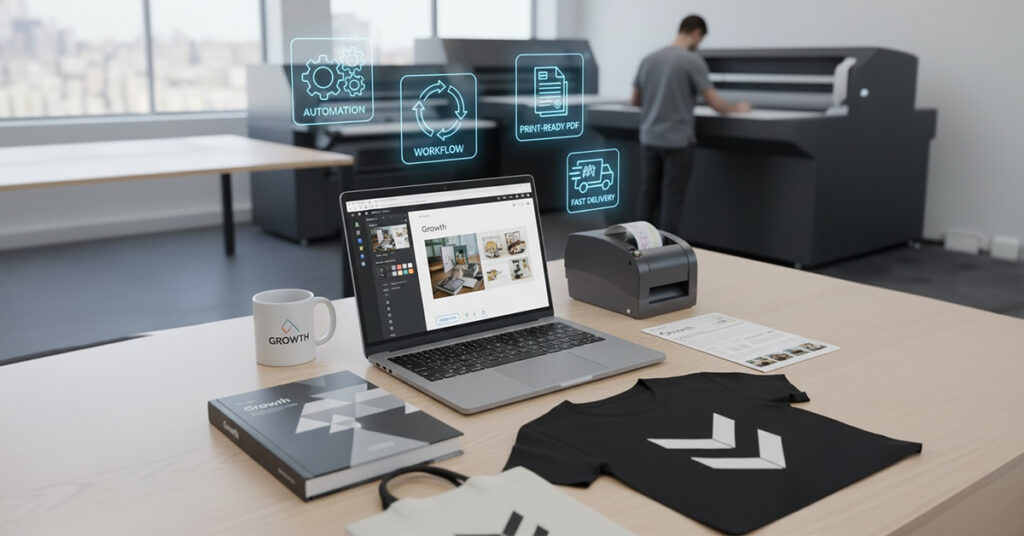 web to print business