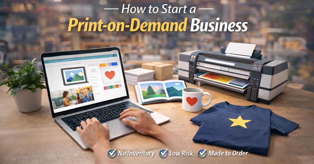 How to Start a Print-on-Demand Business in 8 Steps