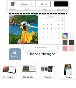 Custom Calendar Software Best Calendar Making Software for Print on Demand | EzyCreate